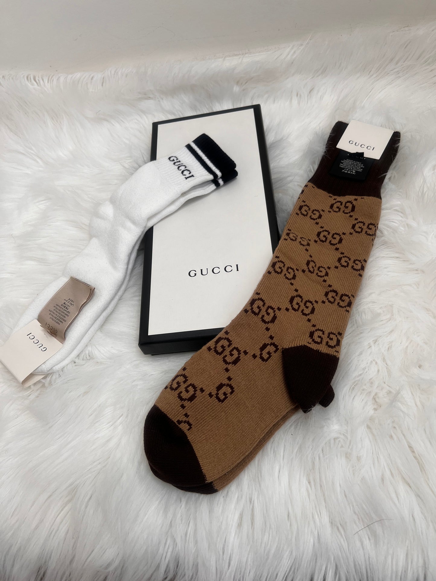 Cotton Gucci Socks
